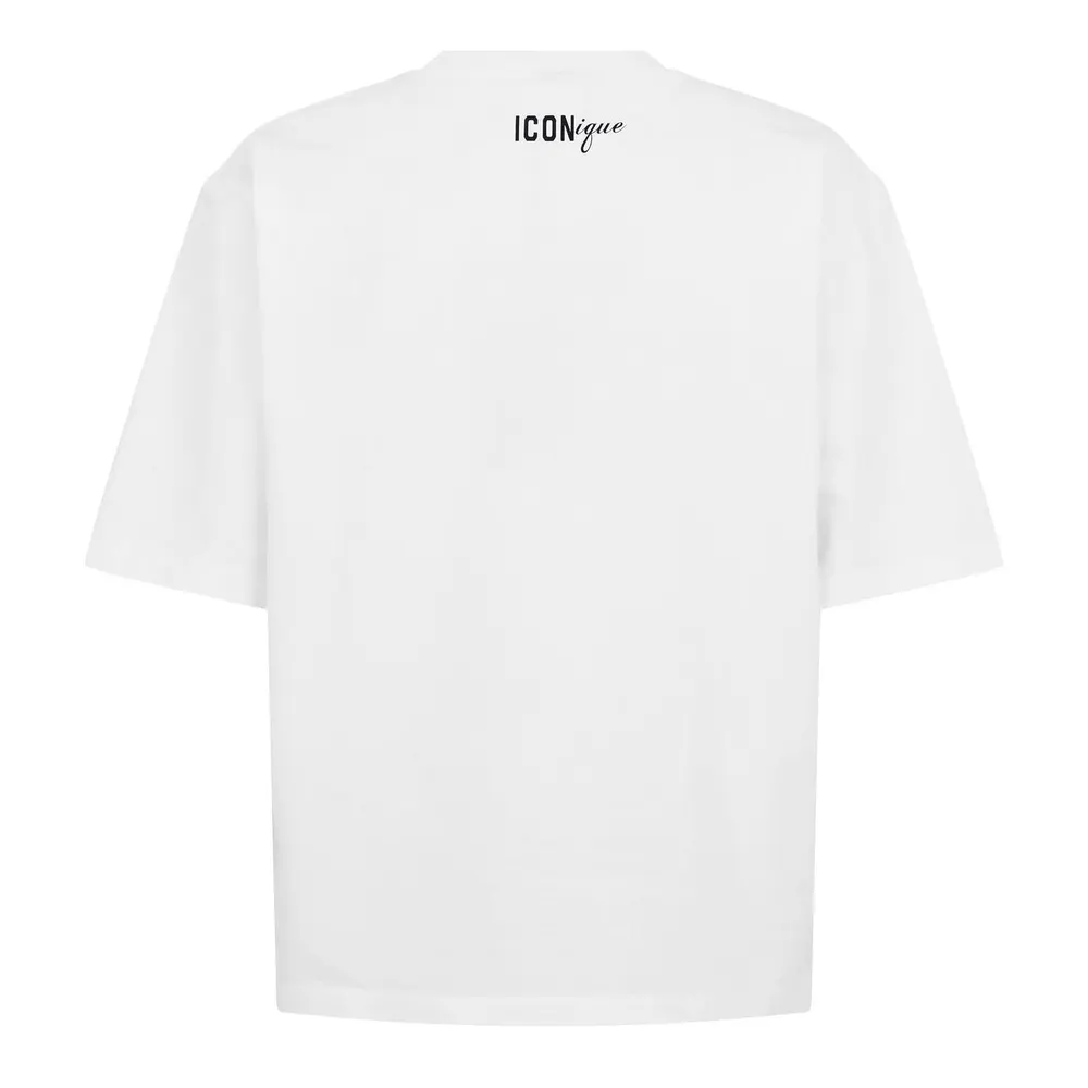 DSquared2 Men's DSQ Cap Oversized T-Shirt detail 2