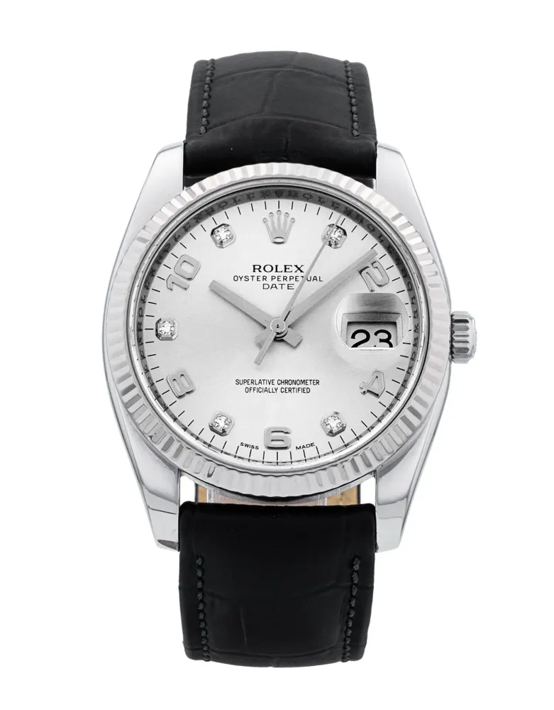 Rolex Oyster Perpetual Date 115234 — 2014 — Excellent