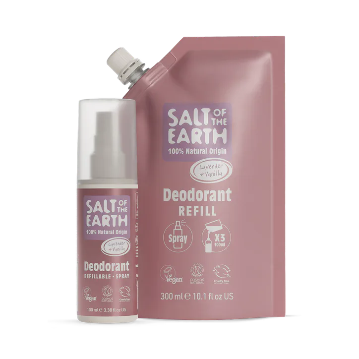Salt of the Earth Lavender & Vanilla Spray Refill Pouch
