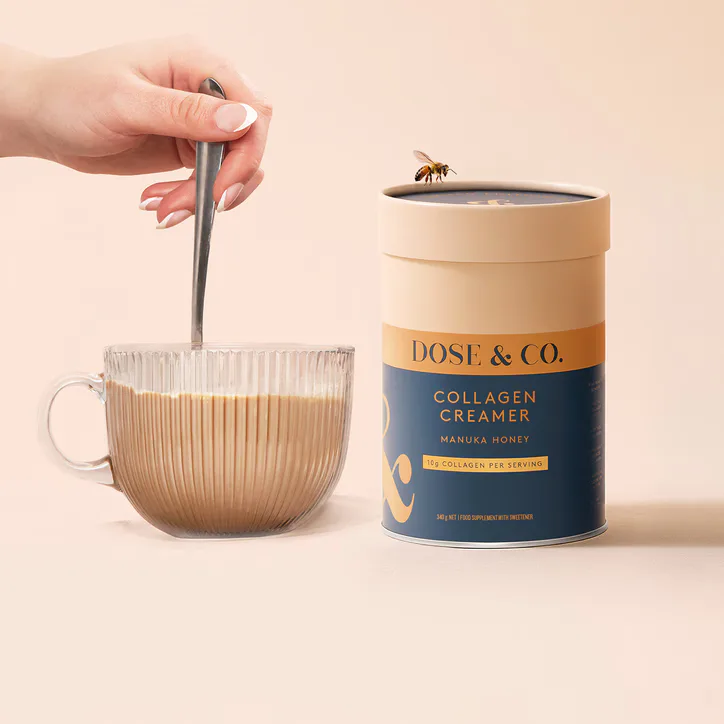 Dose & Co Collagen Creamer Manuka Honey 340 g, additional product view 2