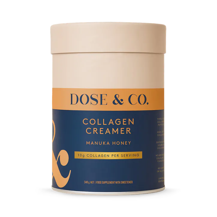 Dose & Co Collagen Creamer Manuka Honey 340 g