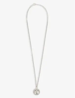 SERGE DENIMES Vitruvian matte sterling-silver pendant necklace