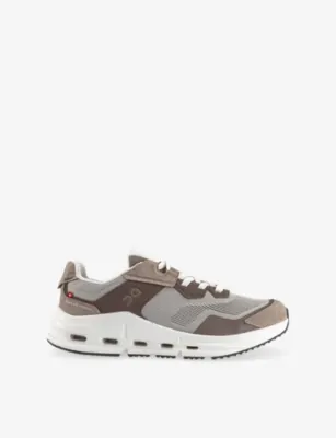 ON Cloudnova Rift Woven Trainers - EUR 43 / 9 UK MEN in FOG ASH – Mens | Trainers | Lace up trainers