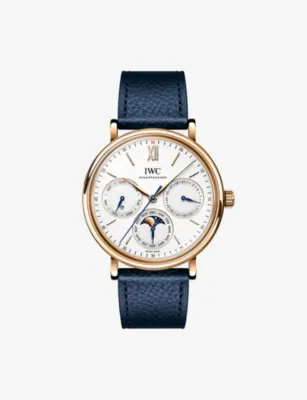 IWC Portofino Perpetual Calendar 18ct Gold Automatic Watch 40mm