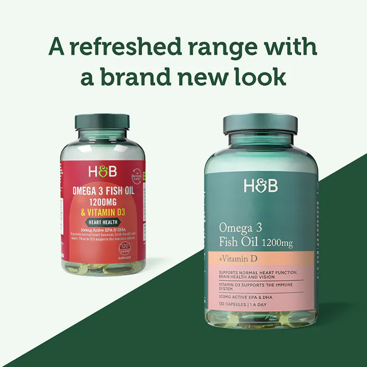 For Him Omega 3 Fish Oil + D3 1200mg 120 Capsules detail 3