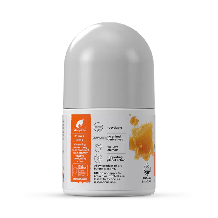 Dr Organic Manuka Honey Deodorant 50ml, additional product view 2