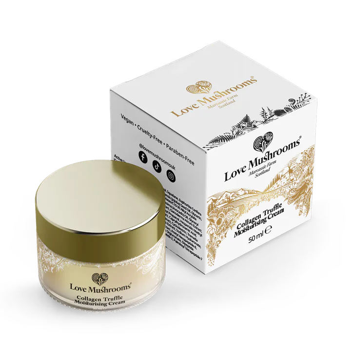 Love Mushrooms Collagen Truffle Moisturiser – Active Nutrition > Sports Collagen