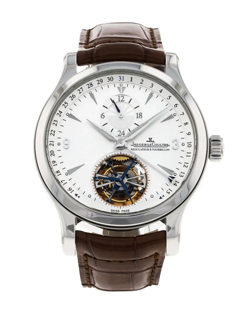 Jaeger-LeCoultre Master Tourbillon 1658420 — 2001 — Excellent in Silver – Pre-owned watches