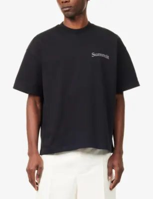 SUMMIT Ornament Short-Sleeve Cotton T-Shirt detail 3