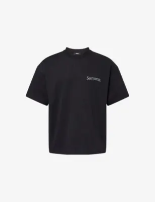 SUMMIT Ornament Short-Sleeve Cotton T-Shirt