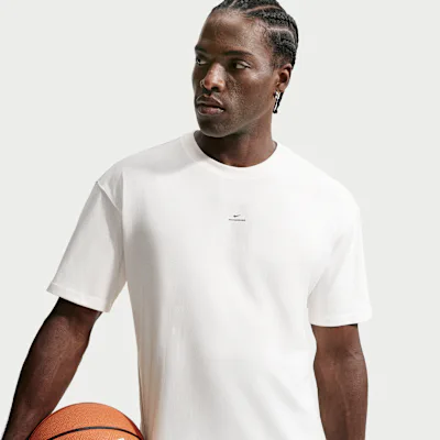 Nike Standard Issue Men's Dri-FIT Basketball T-Shirt - Sail/Pale Ivory