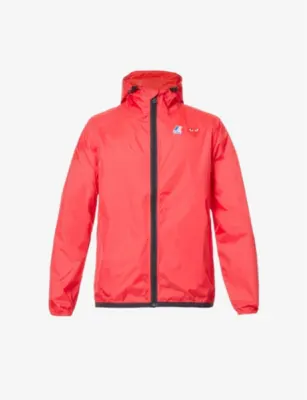COMME DES GARCONS PLAY Comme des Garçons PLAY x K-Way hooded shell jacket