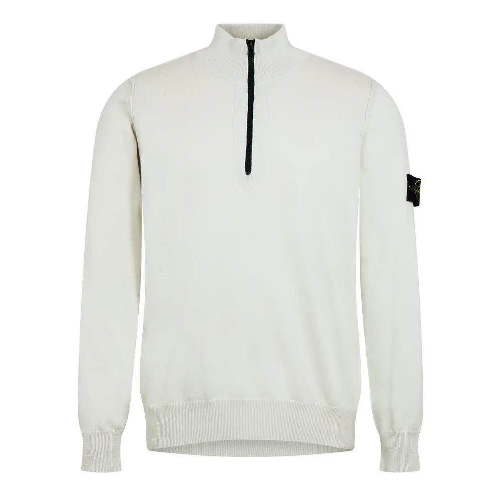 Stone Island Quarter Zip Knit Sweater