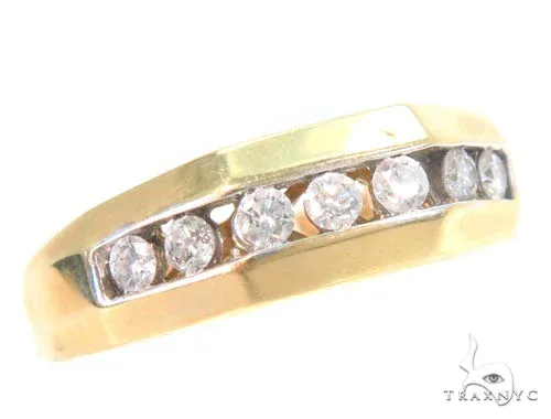 RINA - For Him FACTORY Channel Diamond Band 45202 in Rose Gold / 8 – Ring