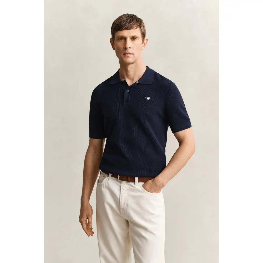 Gant Men's Short Sleeve Polo Shirt