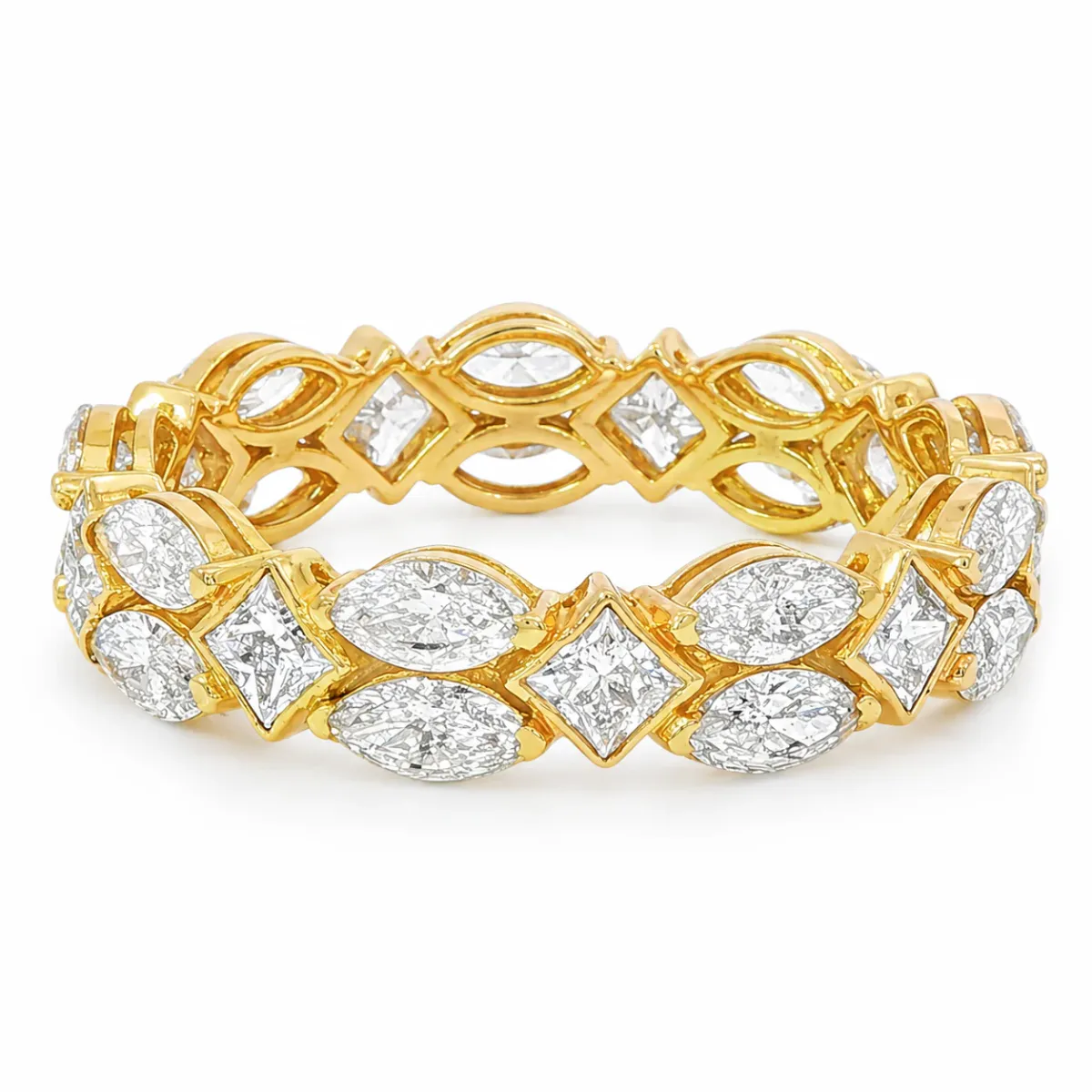 DANNY - For Him CVD Golden Prism Diamond Ring 71208 in Yellow Gold / 4 – Ring