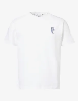 PERCIVAL Cyril Embroidered-Logo Cotton T-shirt