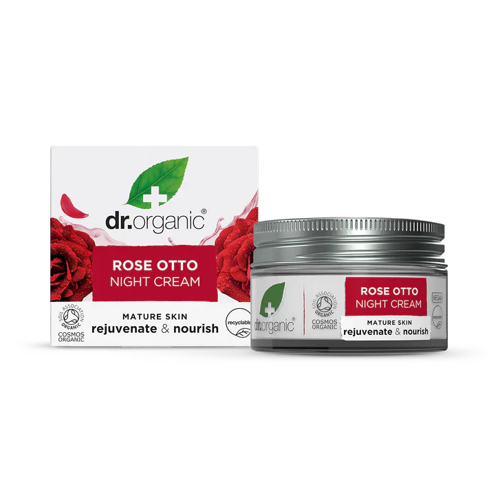 Dr Organic Rose Otto Night Cream 50ml
