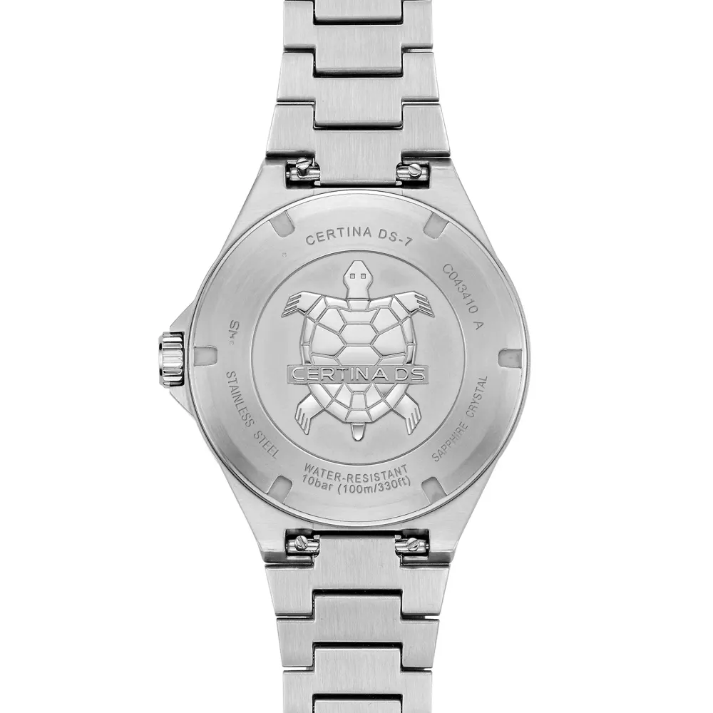 Certina DS-7 Quartz 39mm Unisex Watch Blue in Blue, additional product view 2