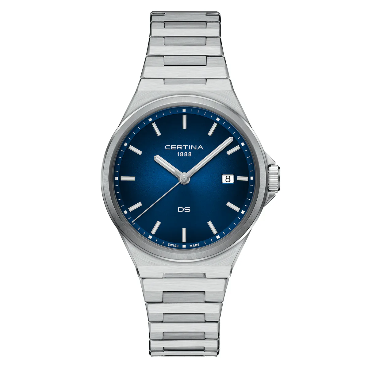 Certina DS-7 Quartz 39mm Unisex Watch Blue