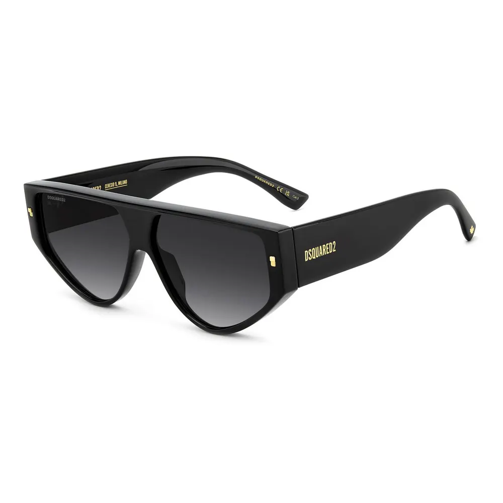 DSquared2 Men's Flat Top Aviator Sunglasses