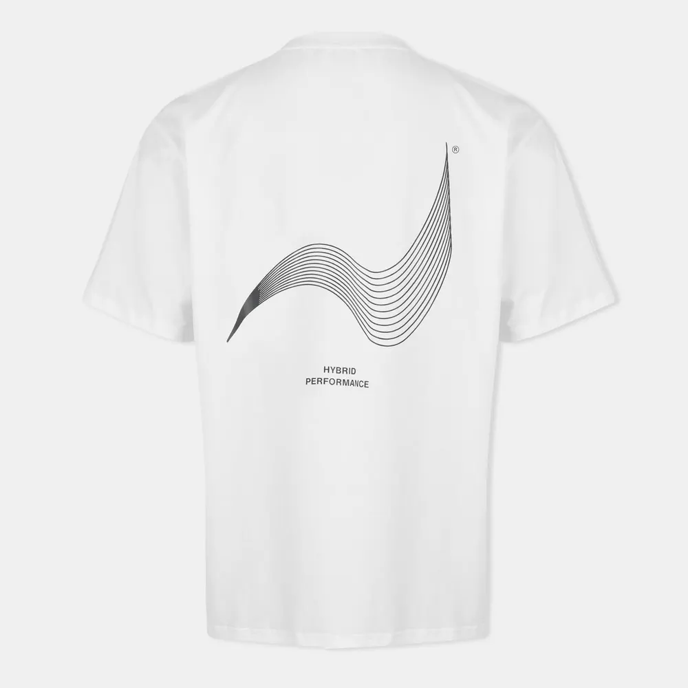 Hybrid Performance Men's Short Sleeve Moisture Wicking Gym Top detail 2
