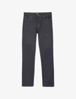 THE KOOPLES Contrast-stich slim-leg stretch-denim jeans