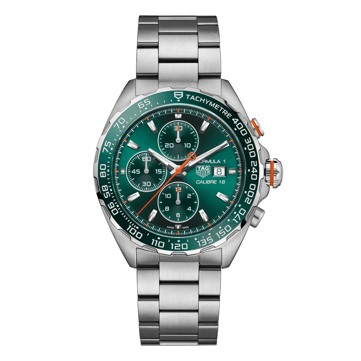 TAG Heuer Formula 1 Chronograph 44mm Mens Watch Green