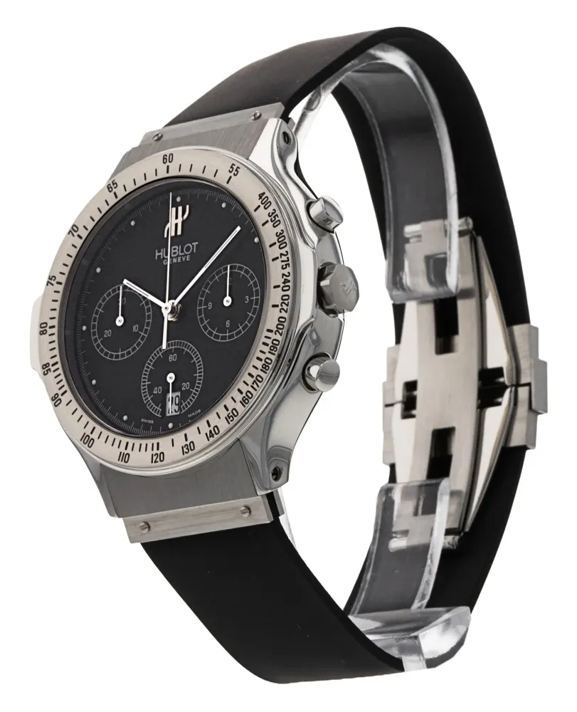 Hublot Chronograph Sport 1621.1 — 1996 — Very good in Black Baton, additional product view 2