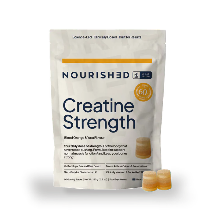 Nourished Creatine Strength Nutrient Stacks 90 Gummy