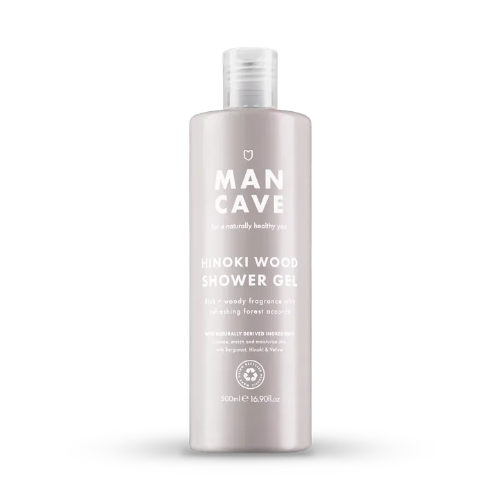 ManCave Hinoki Wood Shower Gel 500ml