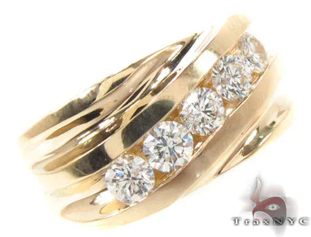 RINA - For Him FACTORY Channel Diamond Ring 33333 in Rose Gold / 9 – Ring