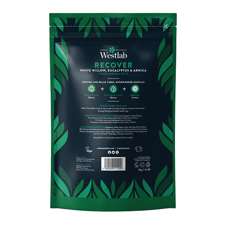 Westlab Recover Bathing Salts 1kg detail 2