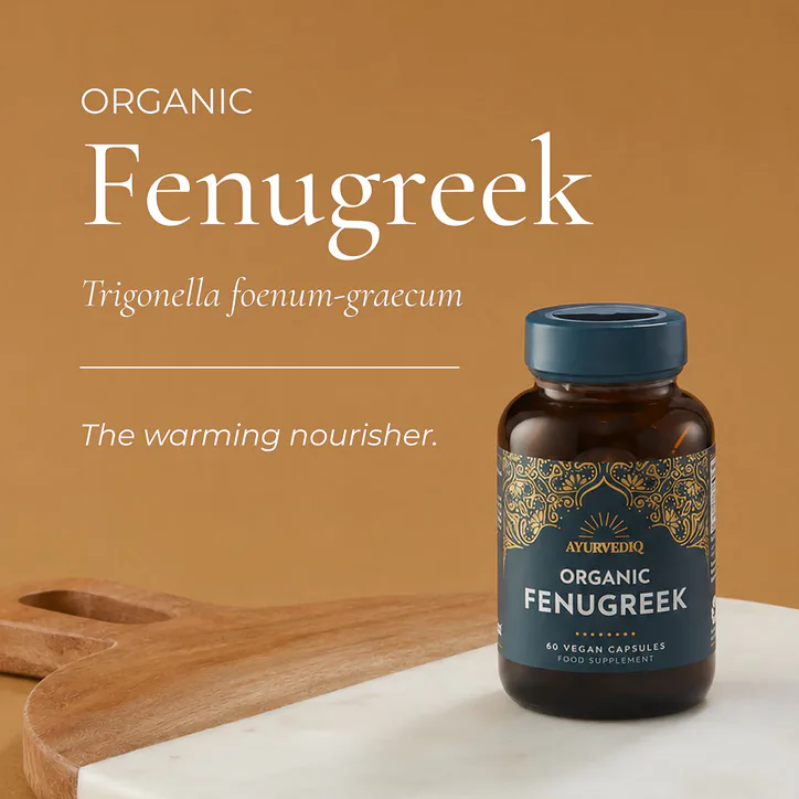 Ayurvediq Organic Fenugreek - 60 Capsules, additional product view 3