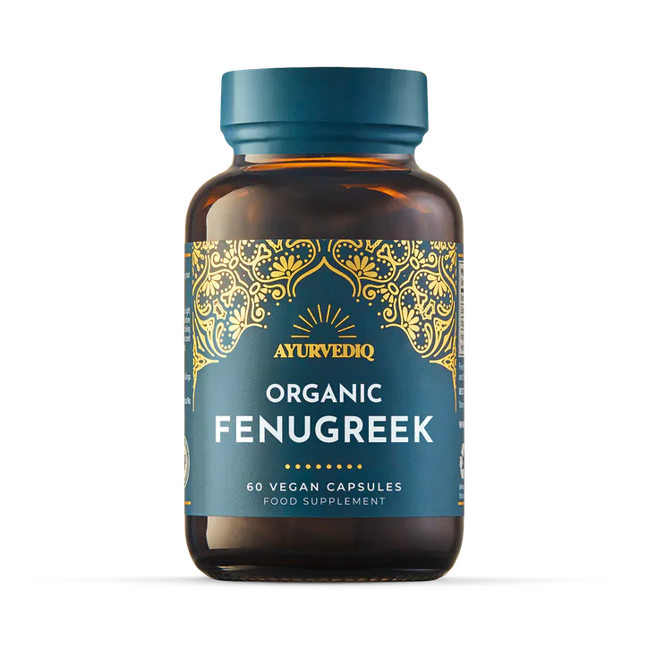 Ayurvediq Organic Fenugreek - 60 Capsules – Medicines & Healthcare > Female Health