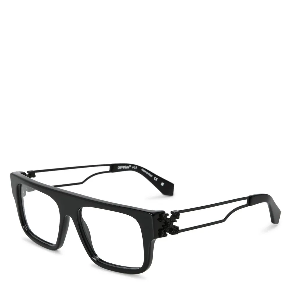 Off White Off Eyewear Style 8X 99 in Black/Black Met – Accessories
