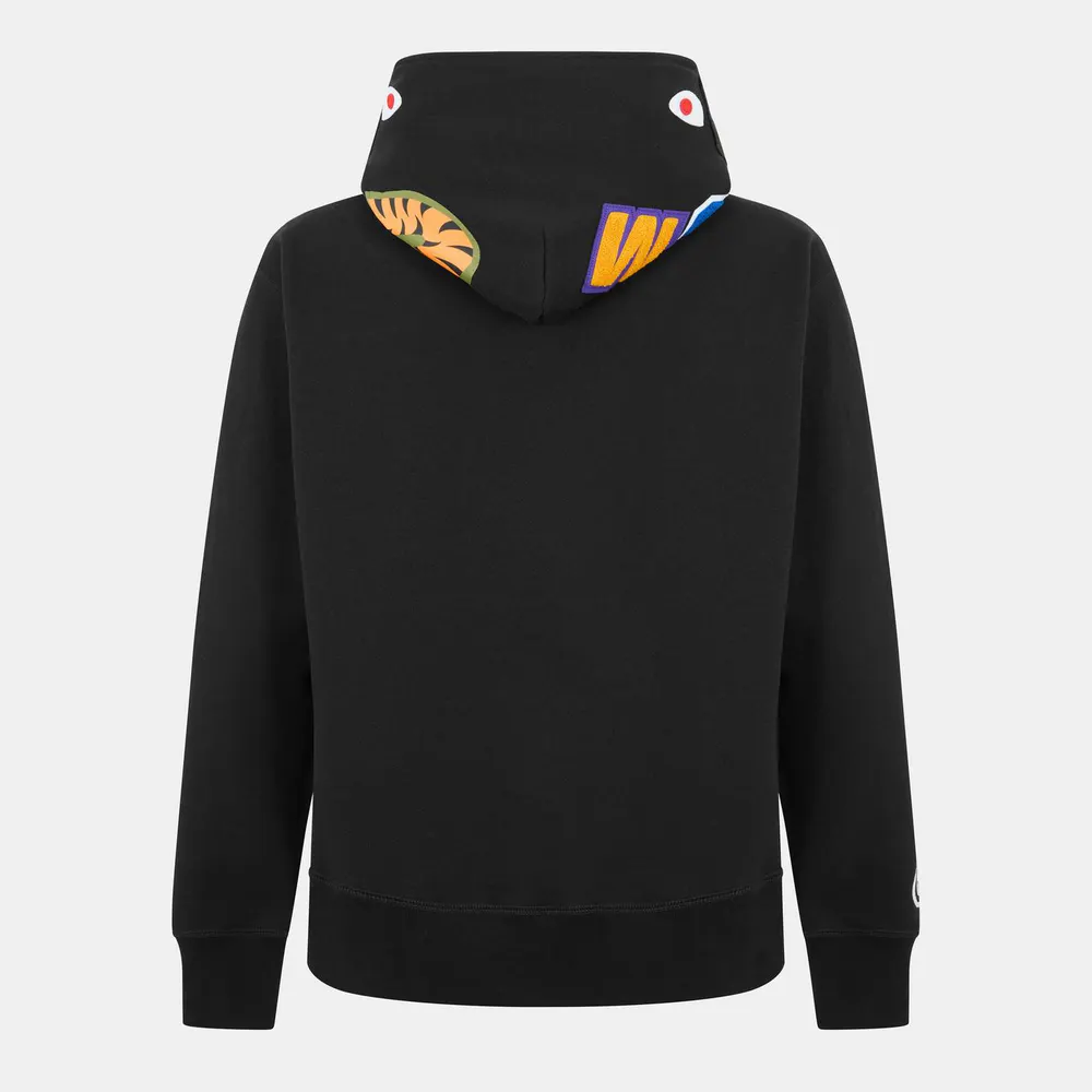 A Bathing Ape Men's Shark WGM Pull Over Hoodie detail 2