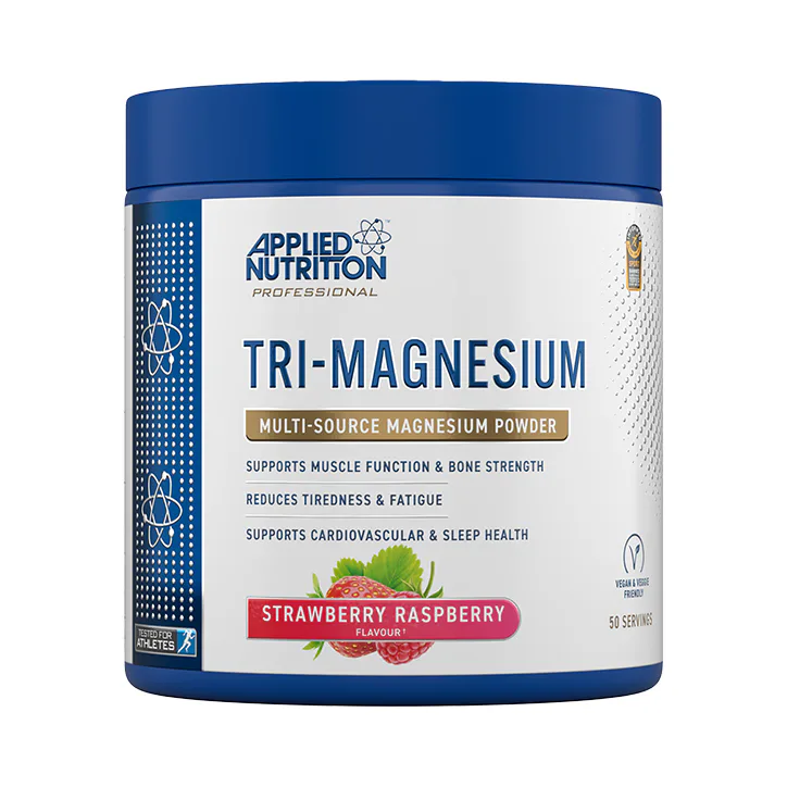 Applied Nutrition Tri-Magnesium Powder Strawberry Raspberry 200g