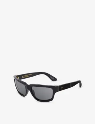RETROSUPERFUTURE Thelonius Rectangular-Frame Acetate Sunglasses detail 3