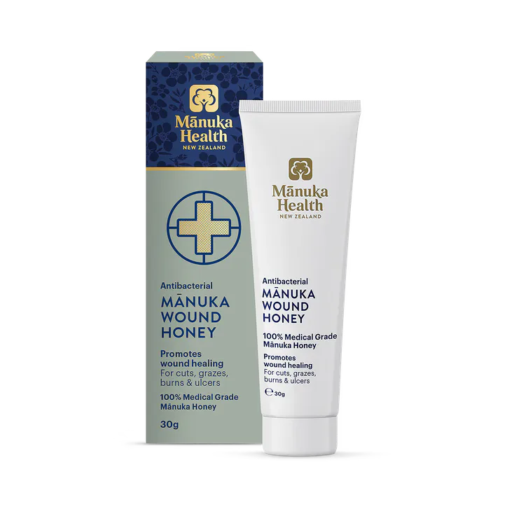 Manuka Health NZ 100% Medical Grade Antibacterial Manuka Wound Honey - 30g Tube – Beauty > Skincare > Face Care > Face Cream