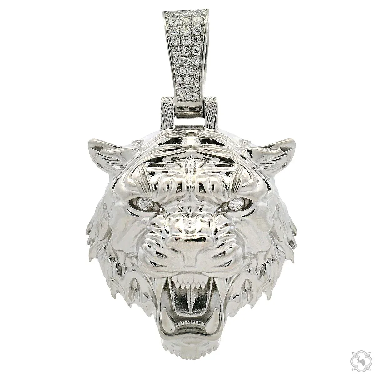MARYAM - For Him SILVER .925 Silver Tiger Head Pendant -Large 68965 – Pendant