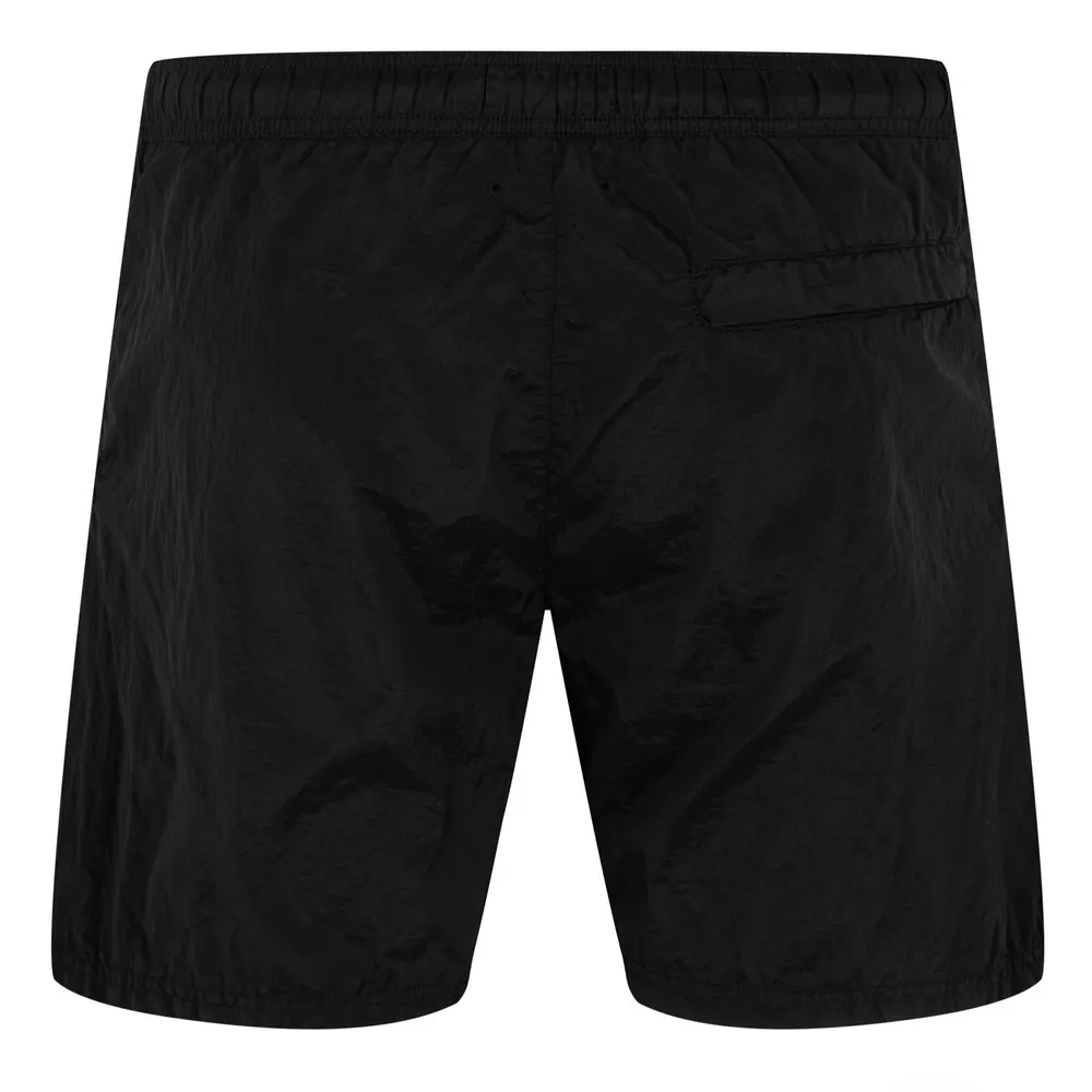Stone Island Men's Iridescent Nylon Swim Trunks detail 2