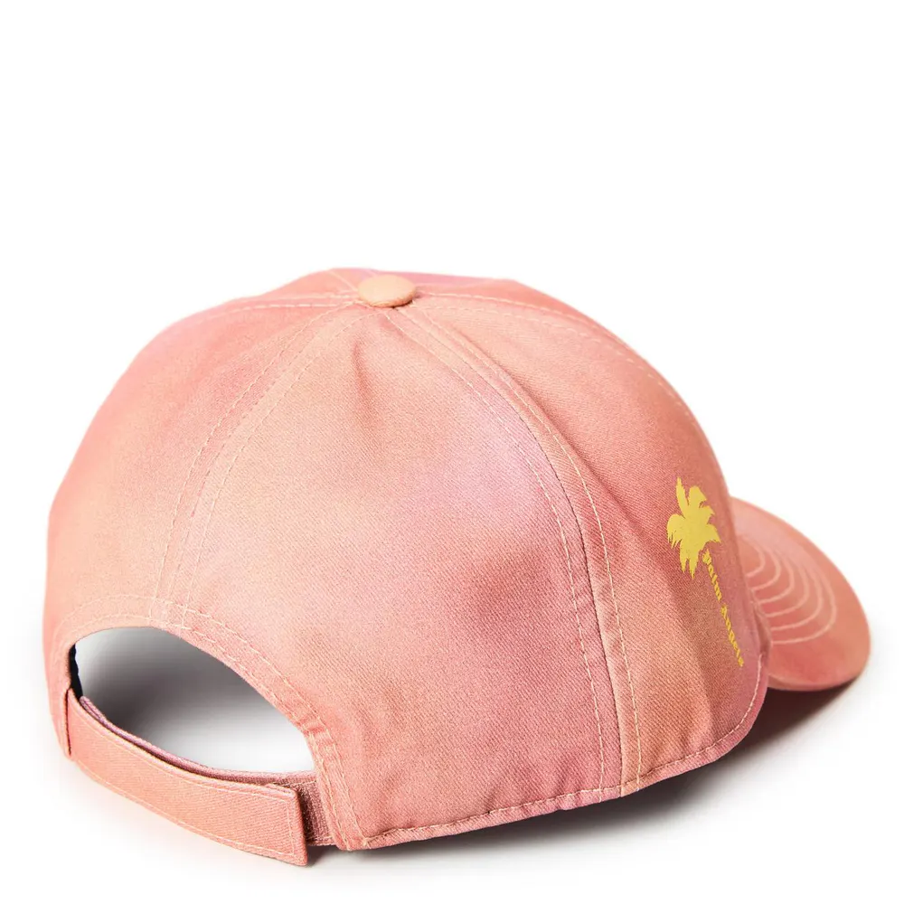 Palm Angels Mens x Hi Ibiza Baseball Cap in Orange, additional product view 2
