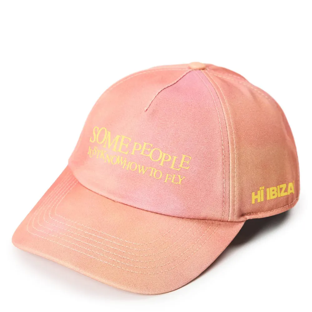 Palm Angels Mens x Hi Ibiza Baseball Cap in Orange – Accessories