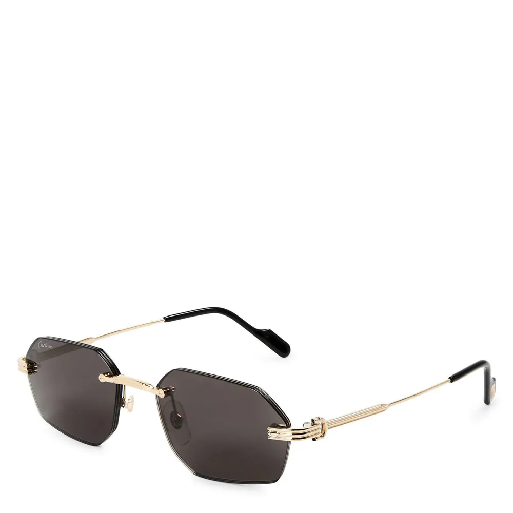 Cartier Cartier CT0616S Mens Hexagon Sunglasses