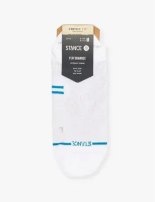 STANCE Run branded-print stretch-woven socks - Blk - L detail 2