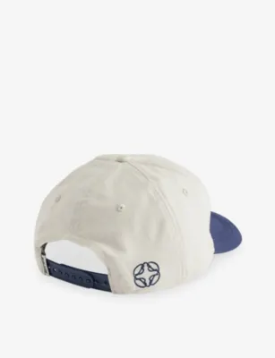 BELIER Two Tone Studio Logo-Embroidered Cotton Cap detail 3