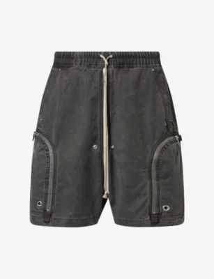 RICK OWENS DRKSHDW Bauhaus Zip-Pocket Denim Shorts