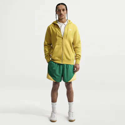 Nike Windrunner Men's Lightweight Woven Shorts - Malachite/Topaz Gold/White