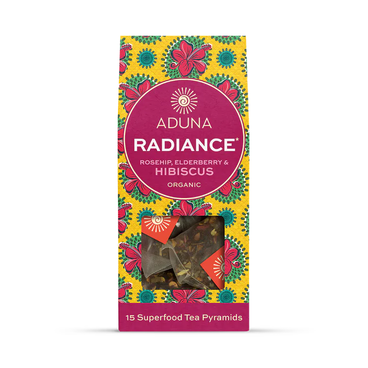 Aduna Radiance Superfood Hibiscus Tea 15x Tea Bags